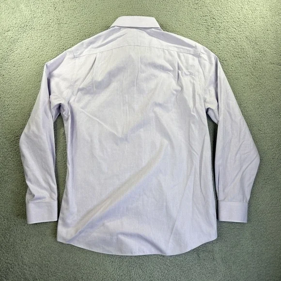 Charles Tyrwhitt Shirt Mens Size 16.5 36 Purple Slim Fit Long Sleeve Button Up‎ - Picture 2 of 7
